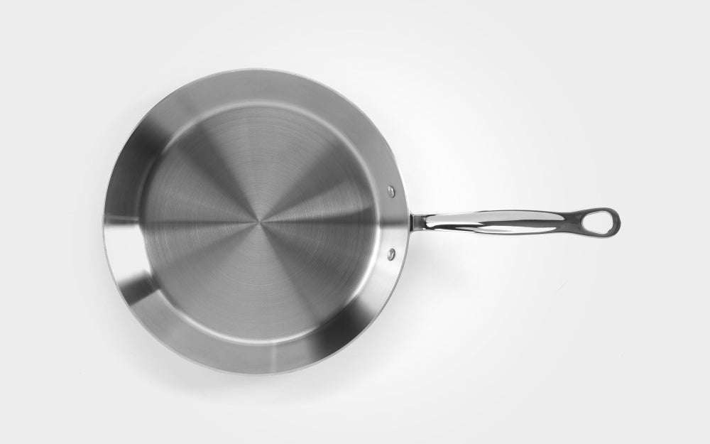 Samuel Groves - Classic Stainless Steel Tri-Ply Frying Pan, 26cm - Premium Kitchen from Samuel Groves - Just £96.49! Shop now at Chabrias Ltd