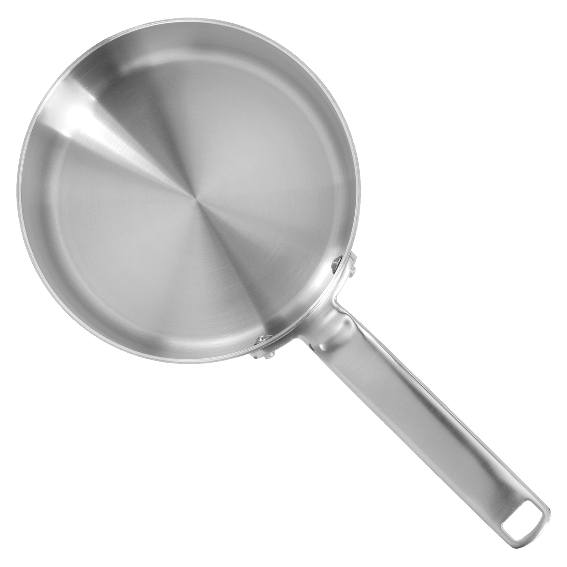 British made stainless steel saucepan with lid from Samuel Groves cookware
