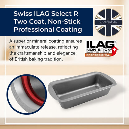 Non-Stick Loaf Tin Set, 1lb & 2lb (2 piece) - Premium Kitchen from Chabrias Ltd - Just £11.99! Shop now at Chabrias Ltd