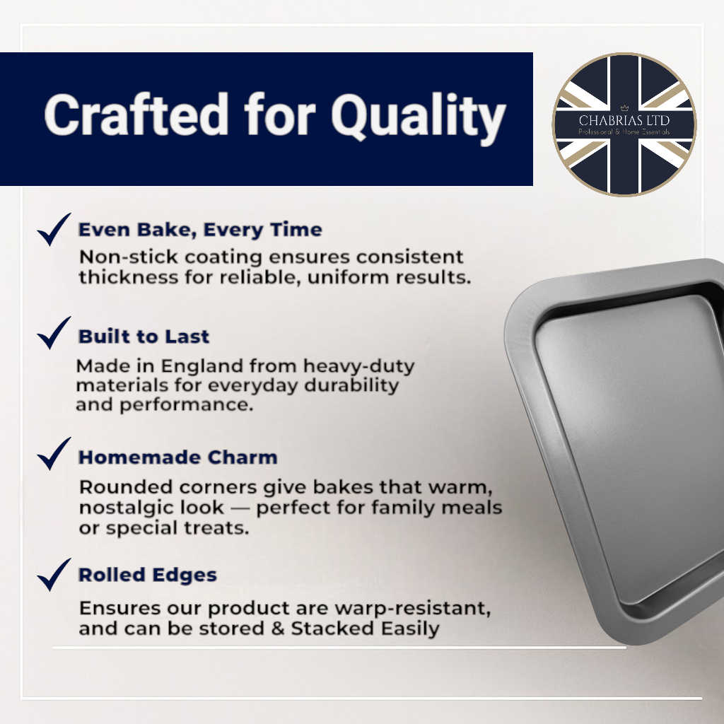 Non-Stick Roasting Tray, 31cm - Premium Kitchen from Chabrias Ltd - Just £11.99! Shop now at Chabrias Ltd