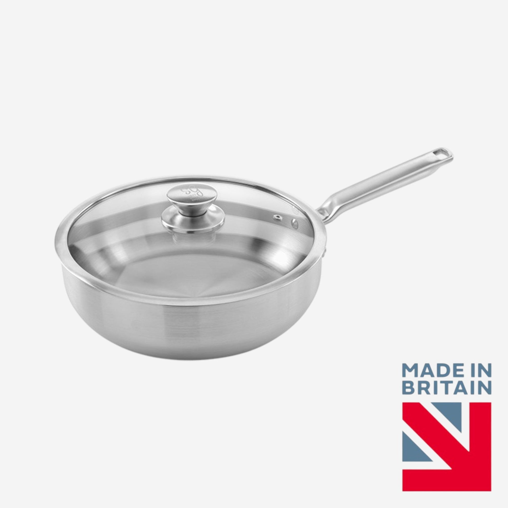 Samuel Groves Stainless Steel Chefs Pan, 26cm - Premium Kitchen from Samuel Groves - Just £109.99! Shop now at Chabrias Ltd