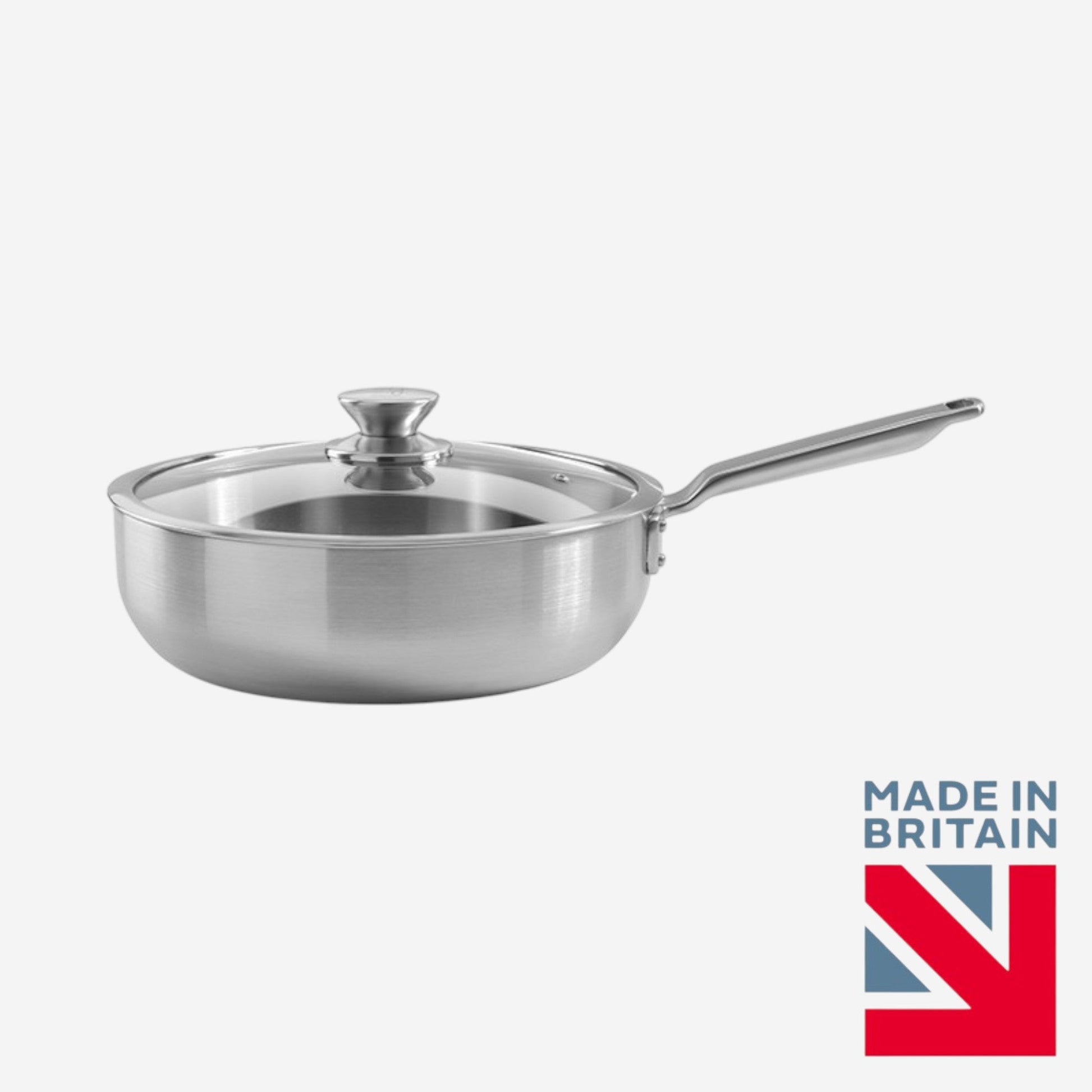 Samuel Groves Stainless Steel Chefs Pan, 26cm - Premium Kitchen from Samuel Groves - Just £109.99! Shop now at Chabrias Ltd