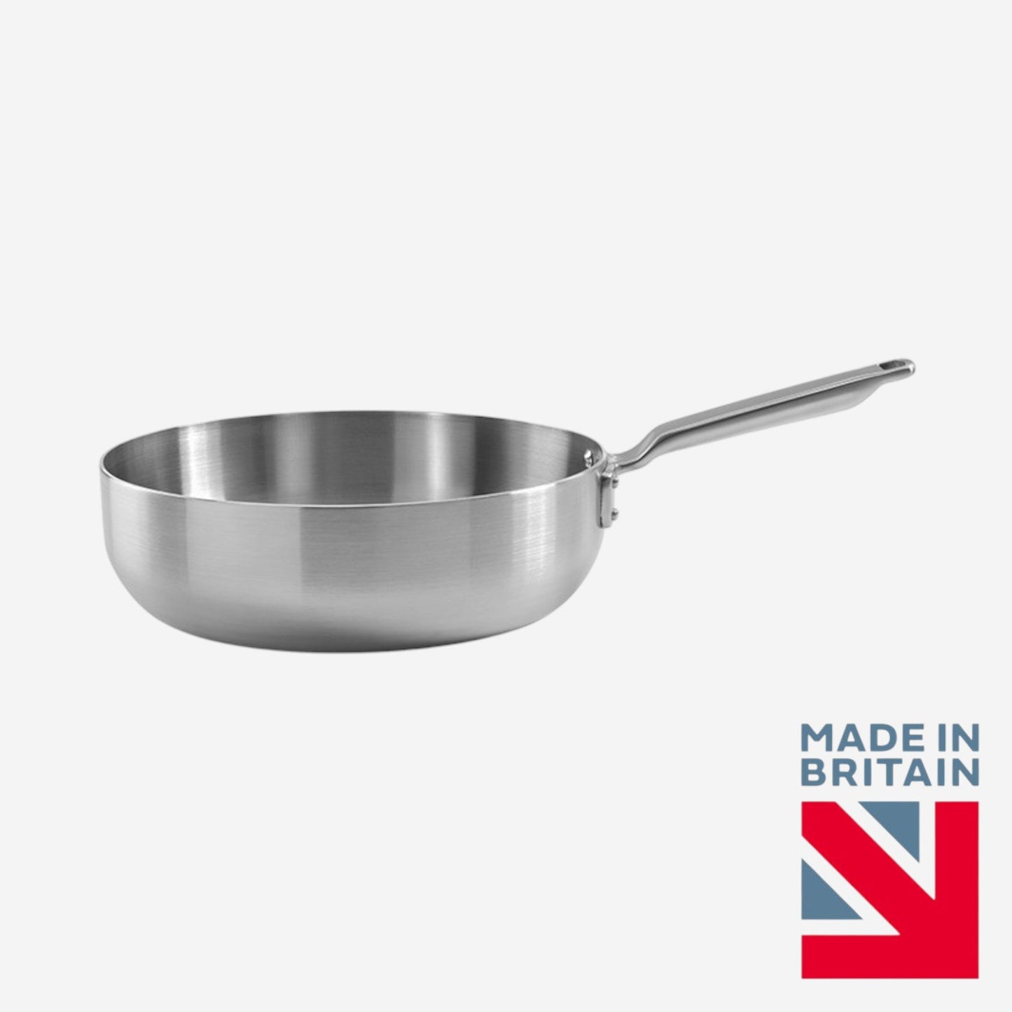 Samuel Groves Stainless Steel Chefs Pan, 26cm - Premium Kitchen from Samuel Groves - Just £109.99! Shop now at Chabrias Ltd