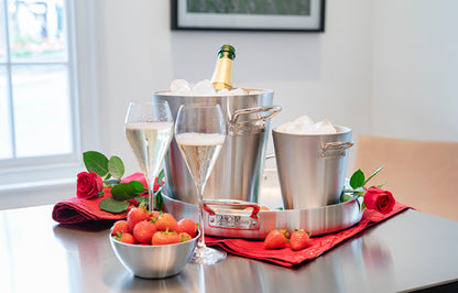 Deluxe Stainless Steel Ice Bucket - Premium  from Chabrias - Just £60! Shop now at Chabrias Ltd