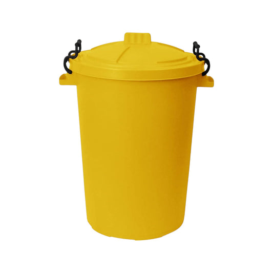 Clip Bin Clinical Waste, Yellow, 85L - Premium  from Chabrias Ltd - Just £54.99! Shop now at Chabrias Ltd