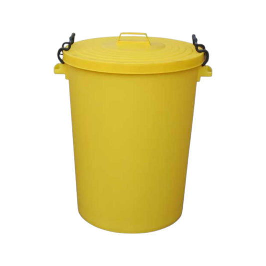 Clip Bin Clinical Waste, Yellow. 110L - Premium Bins from Chabrias Ltd - Just £64.99! Shop now at Chabrias Ltd