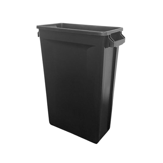 60 Litre Slim Bin, Recycling Container, Black - Premium Home from Chabrias Ltd - Just £34.99! Shop now at Chabrias Ltd