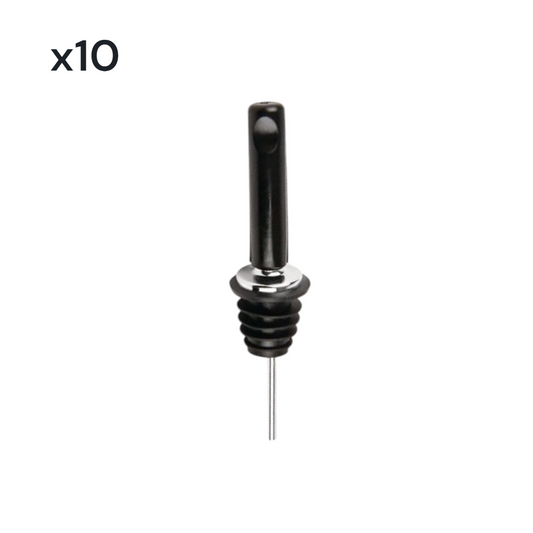 Free Flow Speed Pourer, With Caps (x10) - Premium Pourer from Chabrias Ltd - Just £8.49! Shop now at Chabrias Ltd