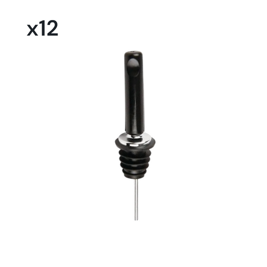 Free Flow Speed Pourer, With Caps (x12) - Premium Pourer from Chabrias Ltd - Just £11.99! Shop now at Chabrias Ltd