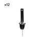 Free Flow Speed Pourer, With Caps (x12) - Premium Pourer from Chabrias Ltd - Just £11.99! Shop now at Chabrias Ltd