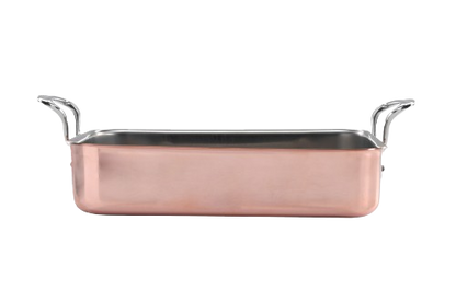 Copper Clad Roasting Dish - Premium  from Chabrias - Just £630! Shop now at Chabrias Ltd