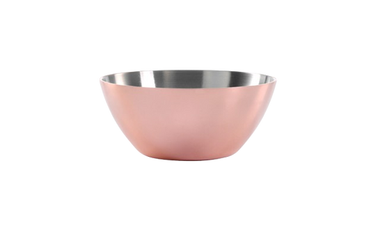 Small Copper Clad Serving Bowl