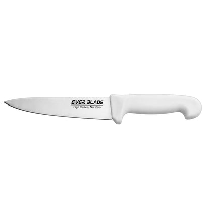 chef knife 160mm with white handle landscape view