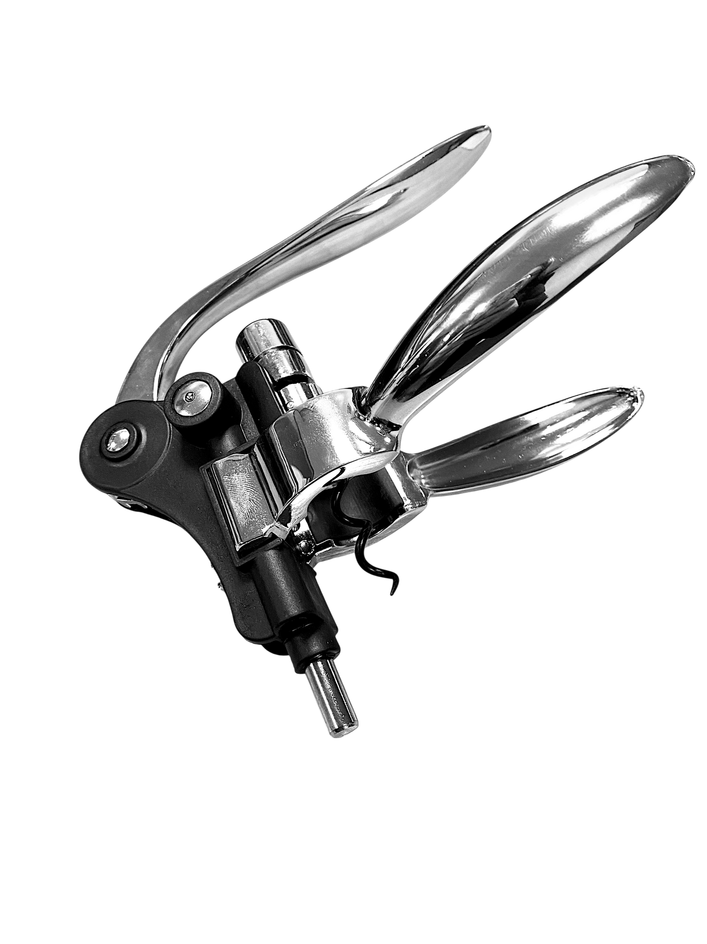 Iceless Wine Cooler & Corkscrew Bottle Opener Set, Stainless Steel Wine & Champagne Chiller