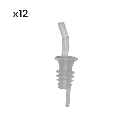 Whiskey Spirit Pourer, Clear (x12) - Premium Kitchen from Chabrias Ltd - Just £7.59! Shop now at Chabrias Ltd