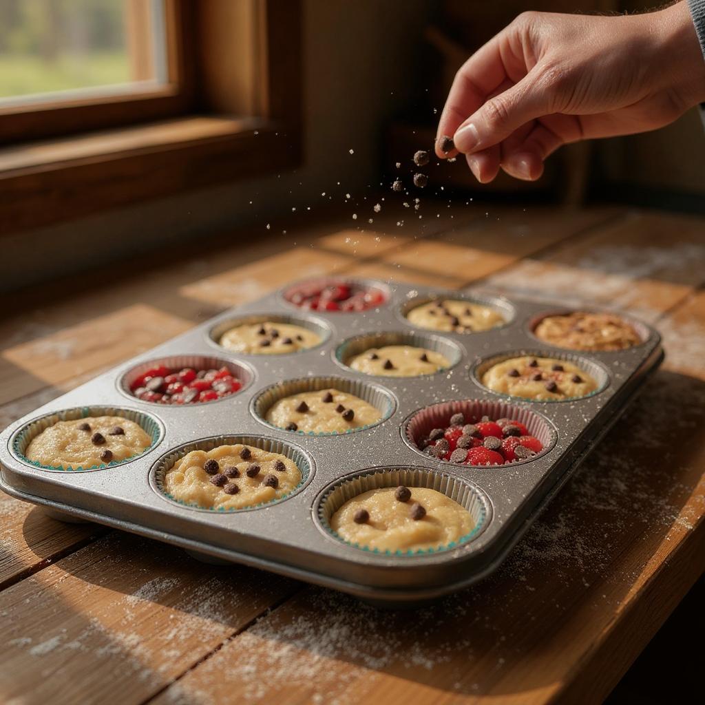 Non-Stick Muffin Oven Tray, Deep 12-Cup (2 piece) - Premium Home from Chabrias Ltd - Just £12.99! Shop now at Chabrias Ltd