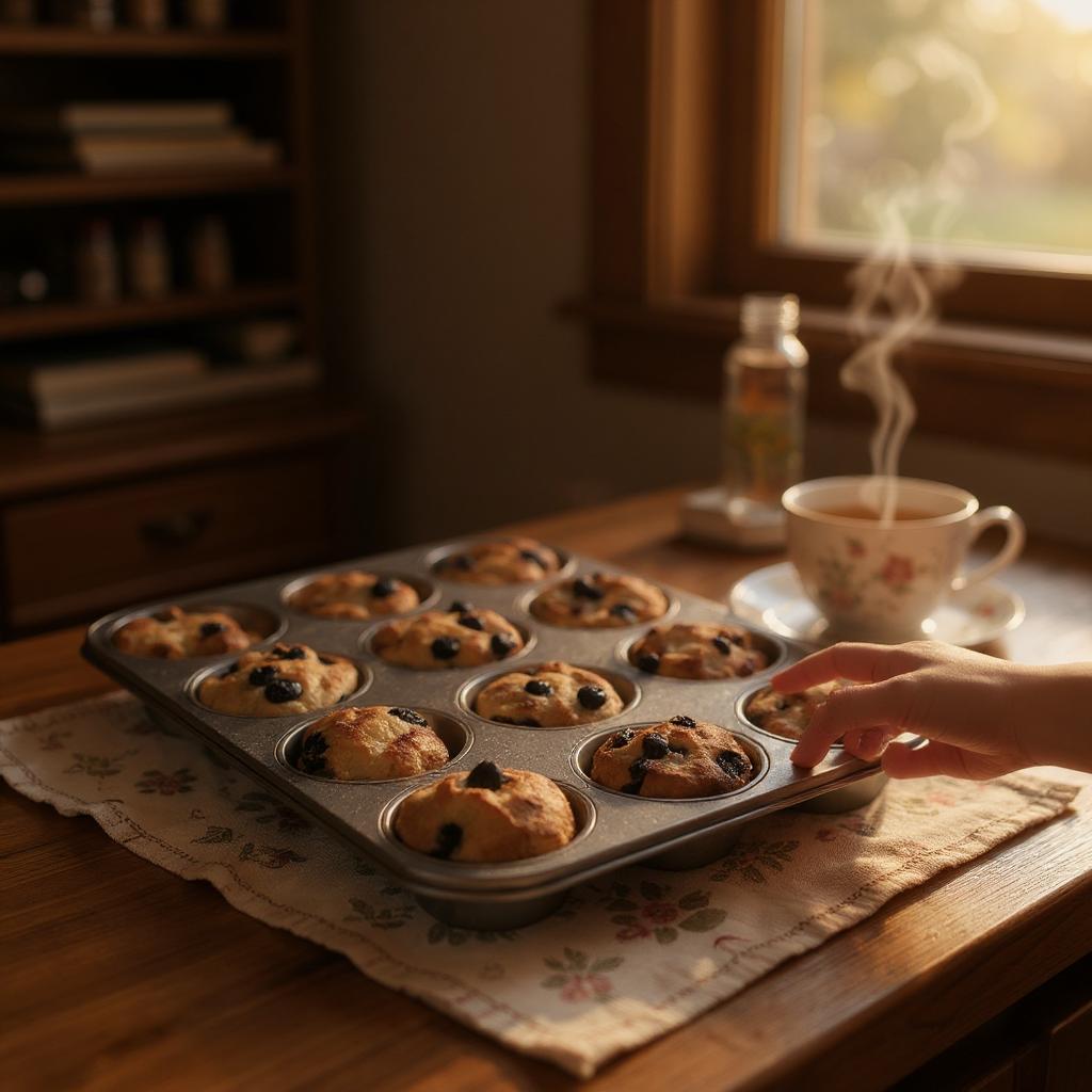 Non-Stick Muffin Oven Tray, Deep 12-Cup (2 piece) - Premium Home from Chabrias Ltd - Just £12.99! Shop now at Chabrias Ltd