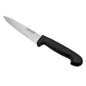 ever blade chef knife 190mm with black handle on white background