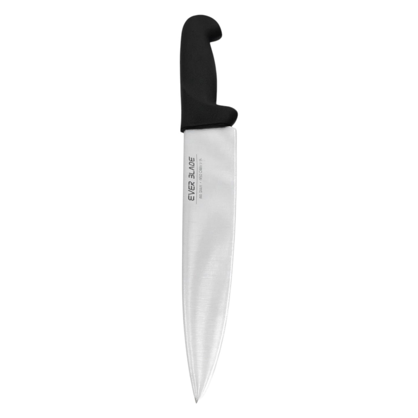 ever blade 190mm chef knife cutting vegetables in professional kitchen
