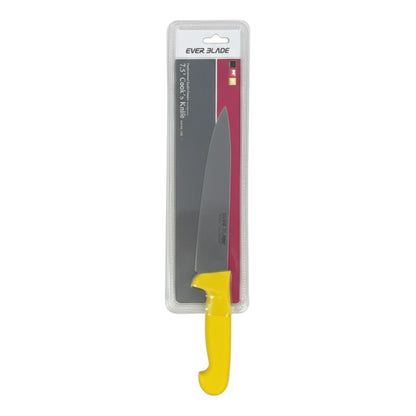 ever blade chef knife 190mm with yellow handle in packaging