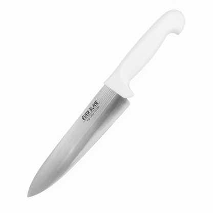 ever blade colour coded chef knife 200mm with white handle on white background