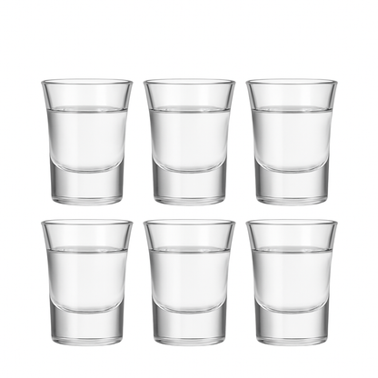 Junior Shot Glass, 1oz (6 pack) - Premium Home from Chabrias Ltd - Just £8.99! Shop now at Chabrias Ltd