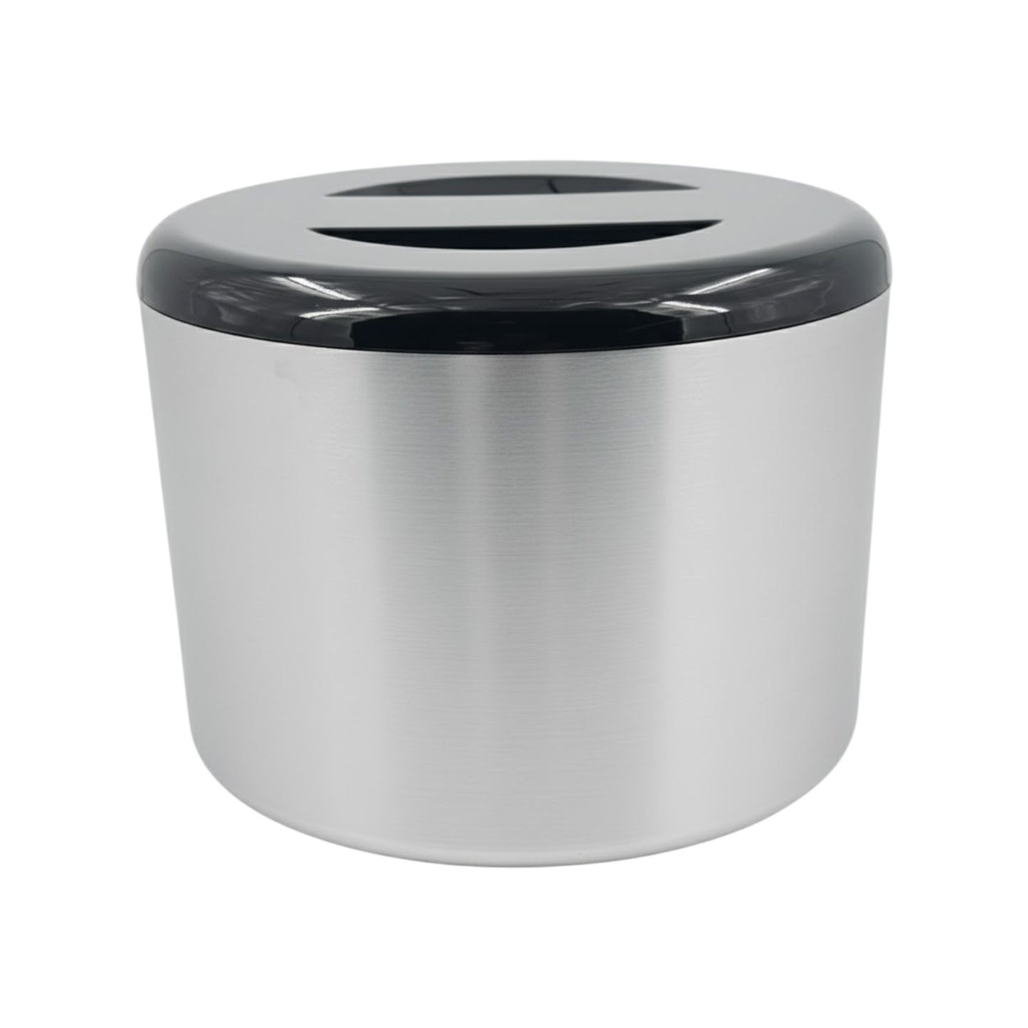 10 Litre Plastic Ice Bucket With Lid, Tongs & Removable Draining Liner, Brushed Aluminium - Premium Home from Chabrias Ltd - Just £19.99! Shop now at Chabrias Ltd