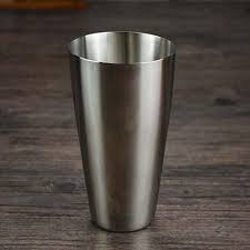 Boston Cocktail Shaker, Stainless Steel Outer Can