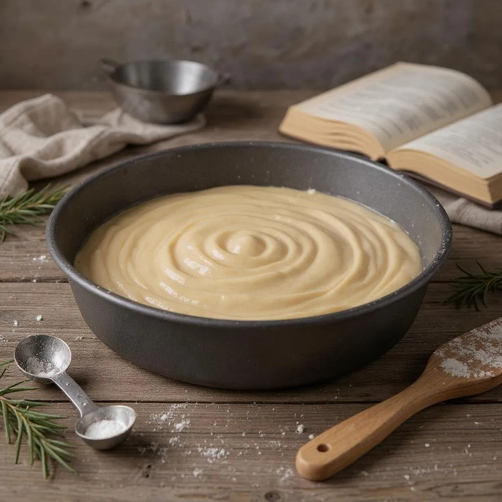 Non-Stick Round Cake Tin, Deep 18cm (2 piece) - Premium Kitchen from Chabrias Ltd - Just £9.99! Shop now at Chabrias Ltd