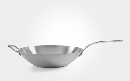 Classic Stainless Steel Triply Wok