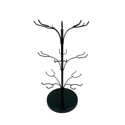 Luxury Barware Cocktail Tree Stand Set with 12 Gin Glasses for Home Bars & Events - Premium Barware from Chabrias Ltd - Just £125.99! Shop now at Chabrias Ltd