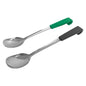 Le Buffet Solid Salad Serving Spoon Set – Stainless Steel with Heat-Resistant Handle (Green & Black) - Premium Kitchen from Chabrias Ltd - Just £13.99! Shop now at Chabrias Ltd