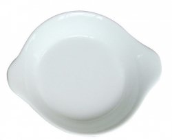 Eared Round Dish 210mm, pack of 6, Vitrified Cookware - Premium Home from Chabrias - Just £14.99! Shop now at Chabrias Ltd