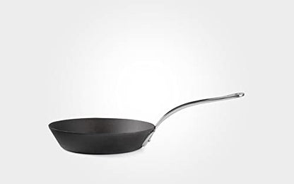 Carbon Steel Frying Pan with Handle - Premium Kitchen from Samuel Groves - Just £34.99! Shop now at Chabrias Ltd