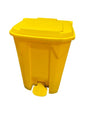 45 Litre Medical Clinical School Kitchen Garbage Trash Recycling Waste Hygienic Foot Pedal Plastic Bin - Premium BISS from Chabrias - Just £33.99! Shop now at Chabrias Ltd