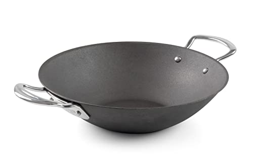 Carbon Steel Frying Pan with Handle