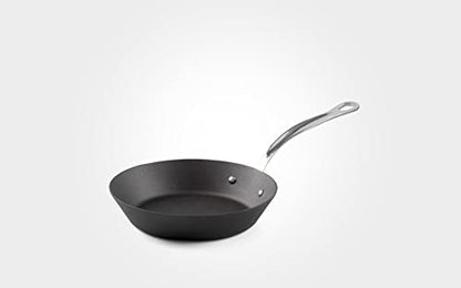 Carbon Steel Frying Pan with Handle - Premium Kitchen from Samuel Groves - Just £34.99! Shop now at Chabrias Ltd