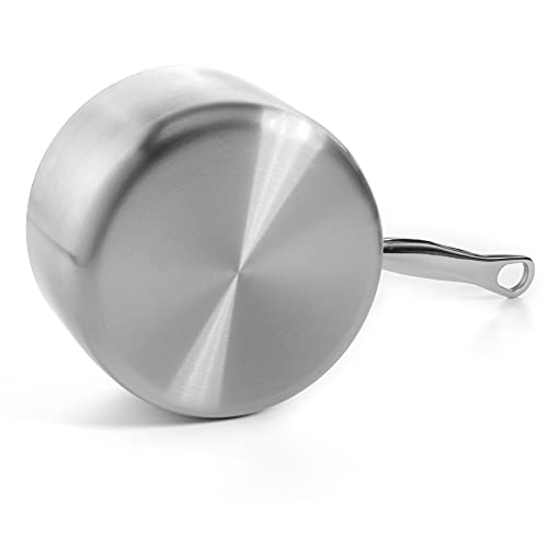 Professional Stainless Steel Saucepan with Lid