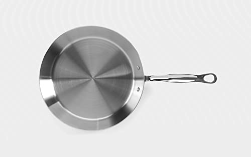 Classic Stainless Steel Tri-Ply Frying Pan