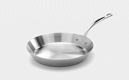 Classic Stainless Steel Tri-Ply Frying Pan - Premium SAM from Samuel Groves - Just £95! Shop now at Chabrias Ltd