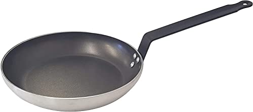 Chabrias Professional Heavy Duty Non Stick Frying Pan 4mm Aluminium - Black/Silver Made in England - Premium Kitchen from Chabrias Ltd - Just £12.99! Shop now at Chabrias Ltd