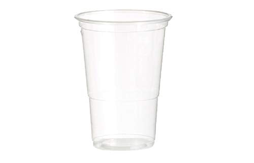 1 Pint to Brim 84 X Clear Plastic Pint Glasses Disposable Pint Glasses Pint Tumblers Pint Cups (20oz / 570ml) Heavy Duty Best for Party & Events CE Marked - Premium Kitchen from Chabrias - Just £19.99! Shop now at Chabrias Ltd