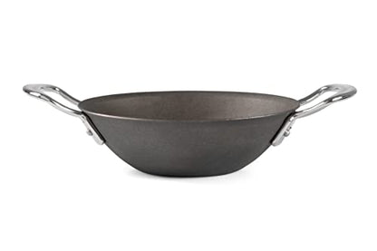 Carbon Steel Frying Pan with Handle - Premium Kitchen from Samuel Groves - Just £34.99! Shop now at Chabrias Ltd