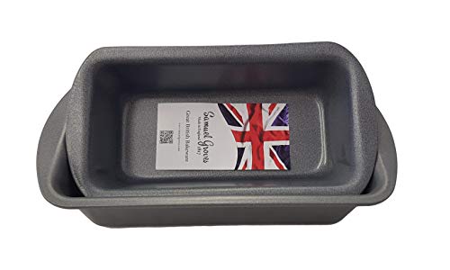 1LB & 2LB British Loaf Tin Non-Stick Bread Pan Set