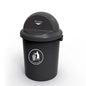 Dark Push Bin, 110L - Premium BISS from Chabrias - Just £49.99! Shop now at Chabrias Ltd