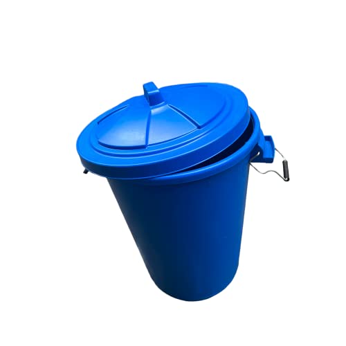 Blue Clip Dustbin, 85L