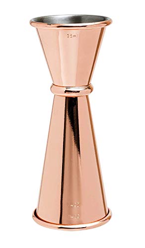 Copper Plated Stainless Steel Jigger Measure by Chabrias LTD - Premium Kitchen from Chabrias Ltd - Just £11.99! Shop now at Chabrias Ltd