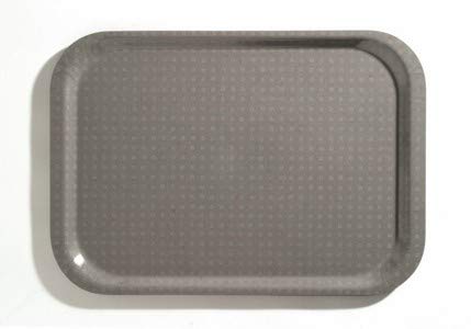 Grey Serving Trays for Bar or Fast Food 14”x18” by Chabrias LTD - Premium Kitchen from Chabrias Ltd - Just £14.49! Shop now at Chabrias Ltd