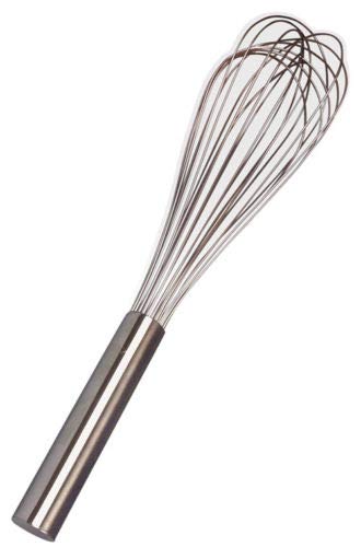 35 cm Stainless Steel Heavy Duty 12 Wire Whisk, Silver by Chabrias LTD - Premium Kitchen from Chabrias - Just £5.99! Shop now at Chabrias Ltd