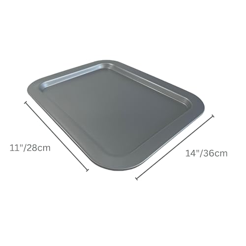 Chabrias Deluxe Silver Non Stick Bakeware with ILAG Ultimate: The Perfect Coating for Professional Baking Made in England - Premium Kitchen from Chabrias Ltd - Just £11.99! Shop now at Chabrias Ltd